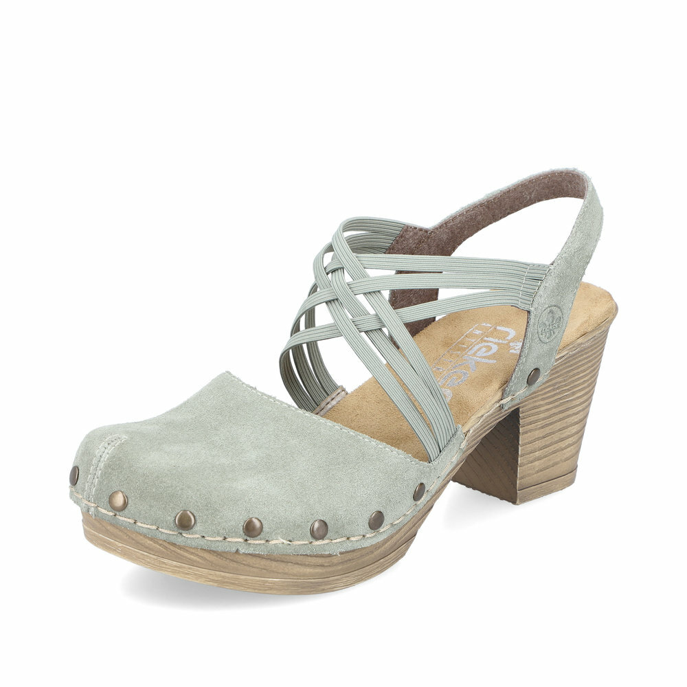 Obuv Rieker Sandale Damske sandale Rieker 66778 52 zelene