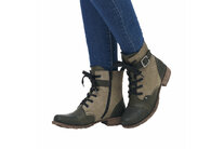 Členková obuv Rieker 70814-52 zelená