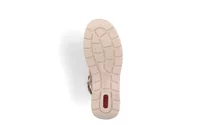 Členková obuv Rieker L7742-62 biela káva