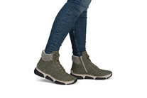 Dámska členková obuv Rieker 45955-54 zelená