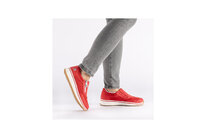 Dámska členková obuv Rieker L5854-33 červená