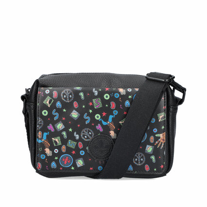 Dámska kabelka crossbody Rieker H1455-02 čierna