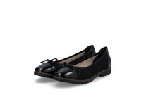 Dámske baleríny Rieker 45358-00 čierna