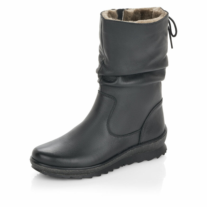 Dámske čižmy Remonte R8471-01 čierna