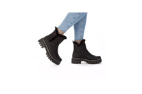 Dámske čižmy Rieker 74082-00 čierna