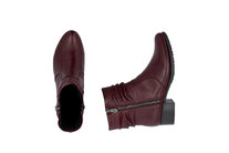 Dámske čižmy Rieker 78656-35 bordová