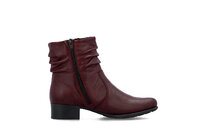 Dámske čižmy Rieker 78656-35 bordová