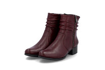 Dámske čižmy Rieker 78656-35 bordová