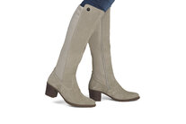 Dámske čižmy Rieker Y2050-60 biela káva