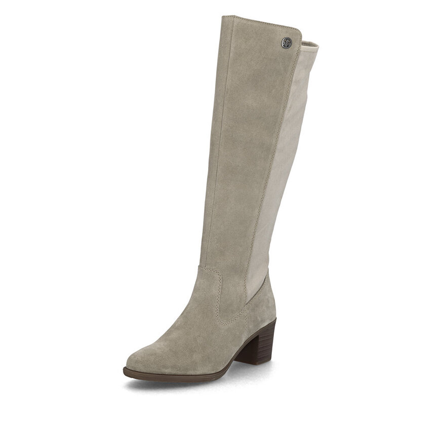 Dámske čižmy Rieker Y2050-60 biela káva