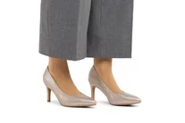 Dámske lodičky Rieker 41160-90 zlatá