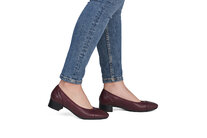 Dámske lodičky Rieker 43450-35 bordová