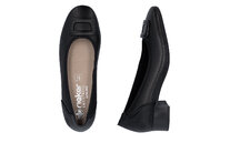 Dámske lodičky Rieker 43453-00 čierna