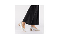 Dámske lodičky Rieker 44650-90 strieborná