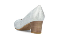 Dámske lodičky Rieker 44650-90 strieborná