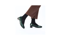 Dámske lodičky Rieker 45068-554 zelená