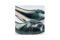 Dámske lodičky Rieker 45068-554 zelená