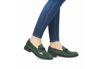 Dámske mokasíny Remonte D1U00-54 zelené