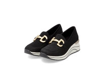 Dámske mokasíny Remonte - Rieker D0T12-02 čierna