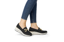 Dámske mokasíny Remonte - Rieker D0T12-02 čierna