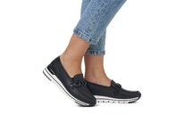 Dámske mokasíny Remonte - Rieker R6711-00 čierna