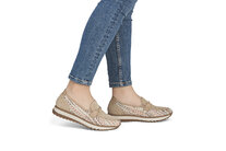 Dámske mokasíny Rieker 49042-62 béžová