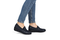 Dámske mokasíny Rieker L5356-14 modrá