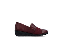 Dámske mokasíny Rieker L5356-35 bordová