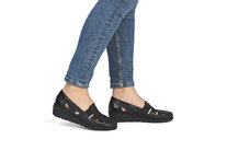 Dámske mokasíny Rieker L5358-00 čierna