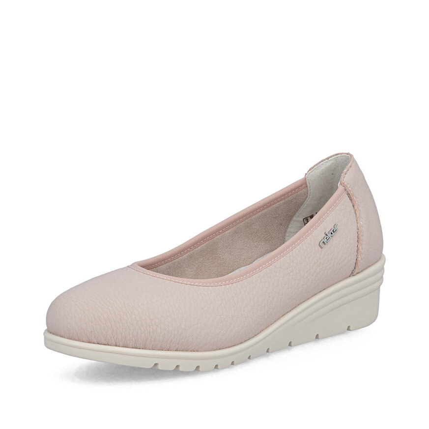 Dámske mokasíny Rieker L5360-31 ružová