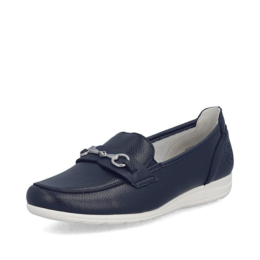 Dámske mokasíny Rieker L9355-14 modrá