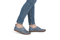 Dámske mokasíny Rieker M2852-12 modrá