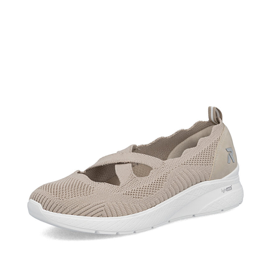 Dámske mokasíny Rieker M8554-62 béžová