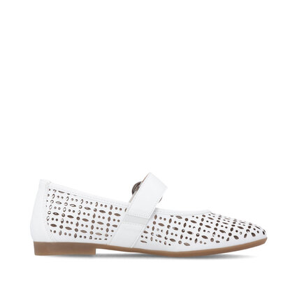 Dámske poltopánky Remonte D0K16-80 biela