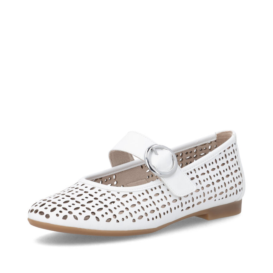 Dámske poltopánky Remonte D0K16-80 biela