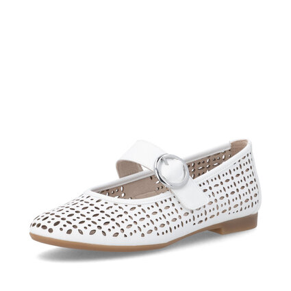 Dámske poltopánky Remonte D0K16-80 biela