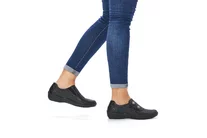 Dámske poltopánky Remonte R7620-02 čierne
