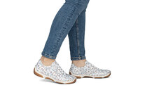 Dámske poltopánky Rieker 55903-90 biela