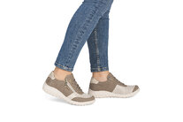 Dámske poltopánky Rieker 59502-62 hnedá