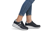 Dámske poltopánky Rieker D0T04-14 modrá