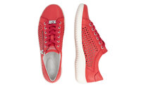 Dámske poltopánky Rieker D1E08-33 červená