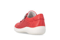 Dámske poltopánky Rieker D1E08-33 červená