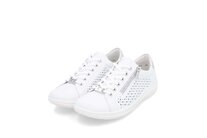 Dámske poltopánky Rieker D1E08-80 biela