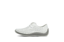 Dámske poltopánky Rieker L1722-80 biela