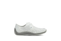 Dámske poltopánky Rieker L1722-80 biela