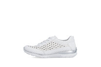 Dámske poltopánky Rieker L3217-80 biela