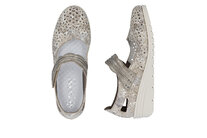 Dámske poltopánky Rieker L5359-90 béžová