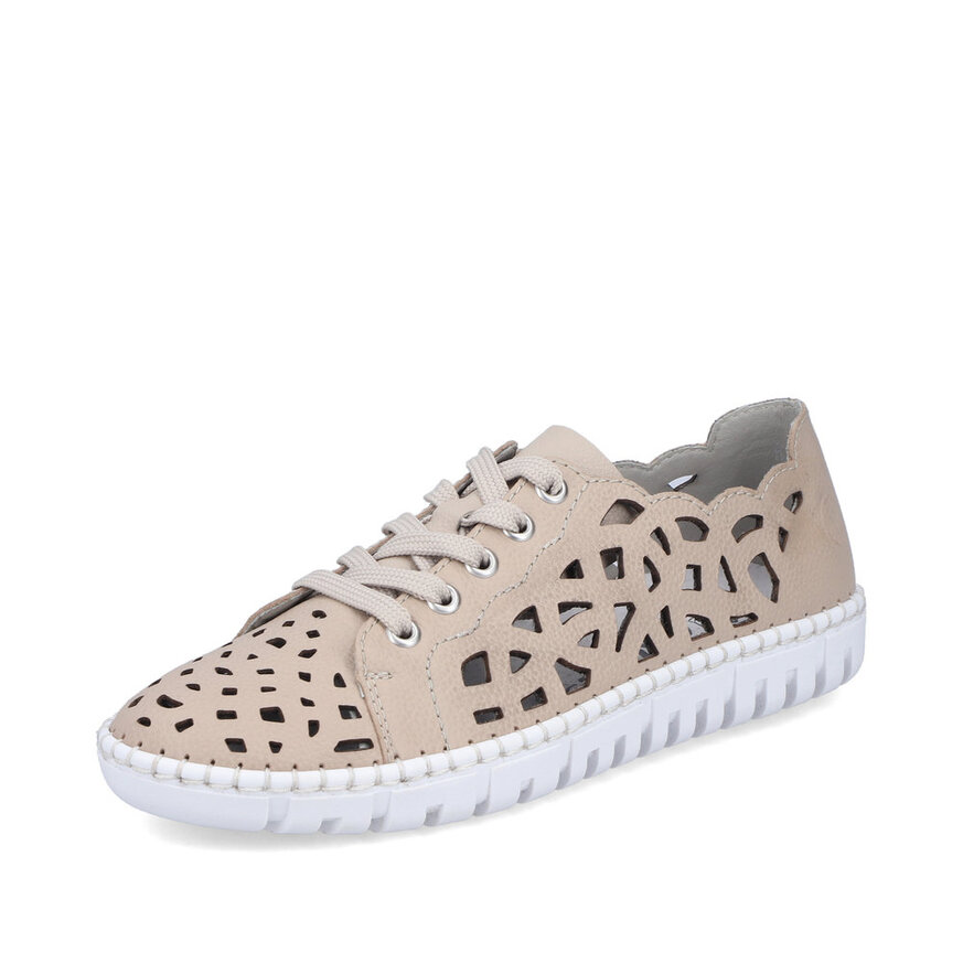 Dámske poltopánky Rieker M2315-60 béžová