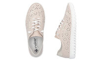 Dámske poltopánky Rieker M2354-31 ružová