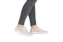 Dámske poltopánky Rieker M2354-31 ružová